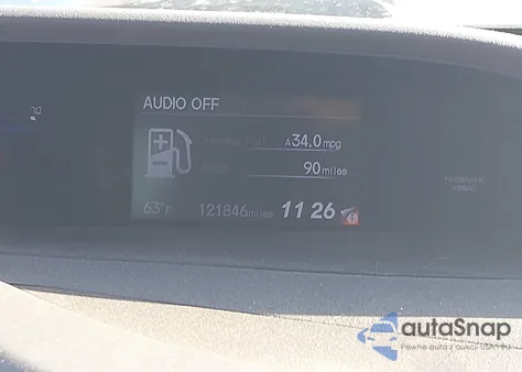 2012 Honda Civic Natural Gas z USA, uszkodzony, nr VIN 19XFB5F52CE003594